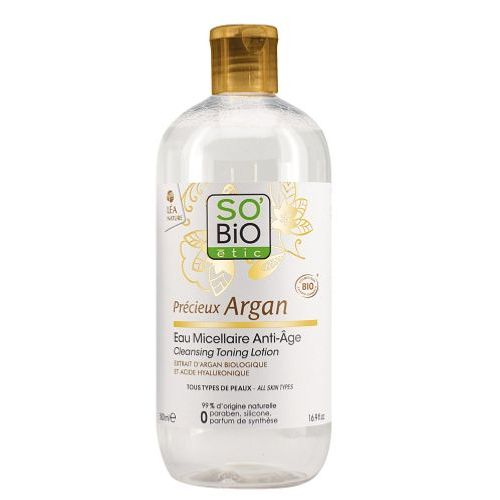Eau Micellaire Anti-Âge Bio - Flacon 500 Ml So' Bio Etic 