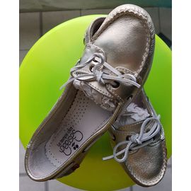 Le Temps Des Cerises - Mocassins Loafers En Cuir Souple Or Gold Doré - 38