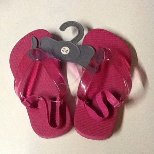 Claquettes Rouge Taille 24