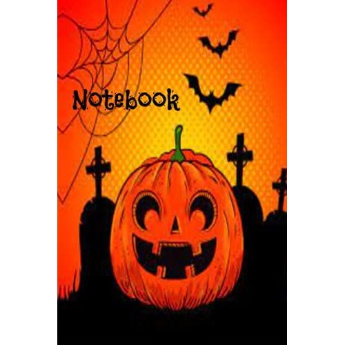 Notebook: Halloween Jack-O-Lantern Theme: Notebook, Journal, Composition Writing