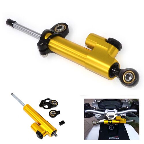 Gold Black Kit De Support De Montage De Stabilisateur De Moto, Pour Yamaha Yzf R1 2002  2017, Yzf R6 R1 2006  2017 ""Nipseyteko""