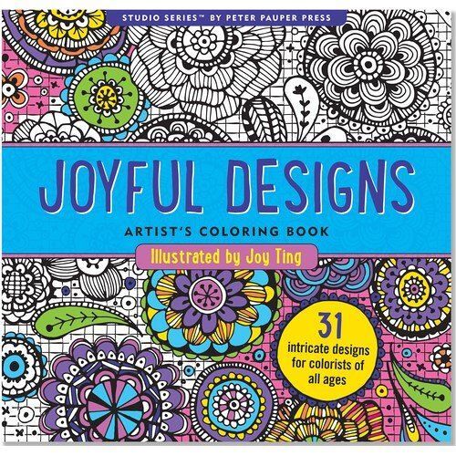 Joyful Designs Adult Coloring Book