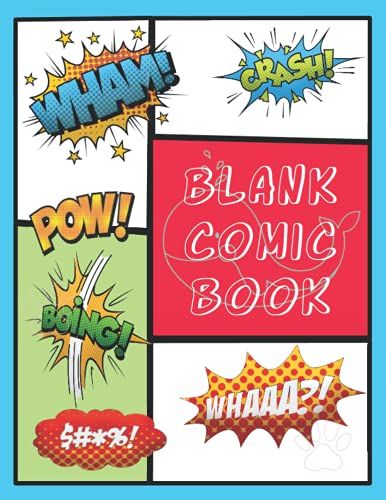 Blank Comic Book: Produce Your Own Comics Sketchbook