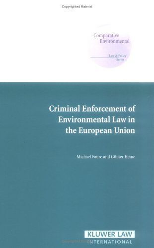 Criminal Enforcement Of Environmental Law In The European Union