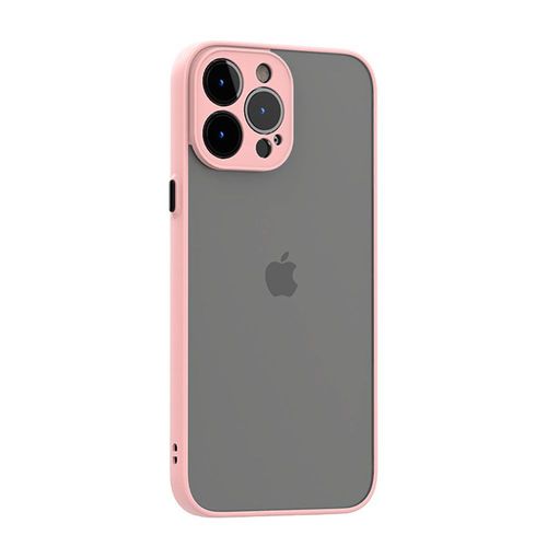 Coque Iphone 13 Pro (6.1') Protection Ultra Resistante Antichoc Silicone Mat - Rose