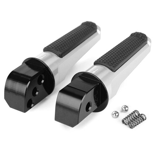 Silver Repose-Pieds De Passager Arrière, Pour Kawasaki Z800 Z750 Z900 Rs Z1000 Z900rs Z1000r Z1000sx Zx6r Zx10r Zzr1400 Z 800 900 1000 ""Nipseyteko""