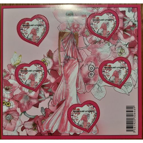 Bloc De 5 Timbres "Emanuel Ungaro"