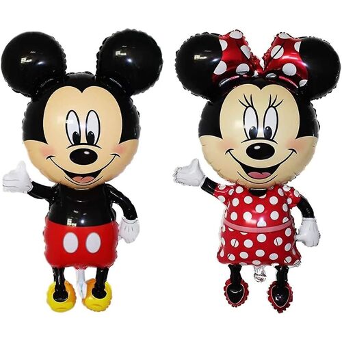 45 pouces géant Jumbo Taille Mickey Personnage Foil Balloon Minnie Mouse Ballons pour enfants Décoration de fête d'anniversaire