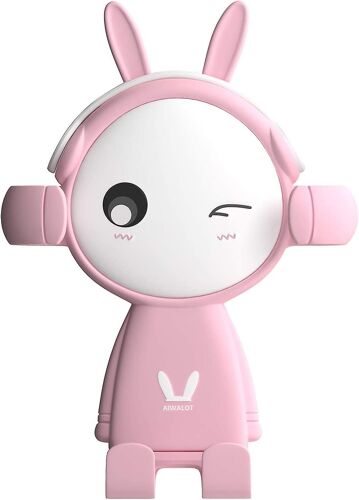 Girly Kawaii Cartoons Support de téléphone de voiture Support de téléphone d'évent d'air pour voiture compatible One-touch, tableau de bord pare-brise Support de téléphone de voiture, anti-shake, Comp