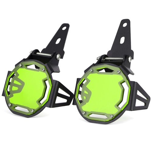 Model 4 Support De Phare Antibrouillard Led Pour Moto, Couvercle Pour Bmw Runder Gs, R1200 Gs, R1250gs, Adv, Lc, Fenecute Gs, F850gs, S1000poly, Gravi Gs, Gravi R ""Nipseyteko""