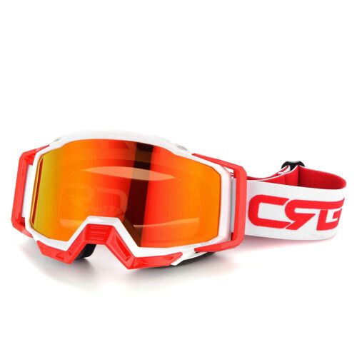 Model 2 Lunettes De Moto Coupe-Vent, De Couleur, Pour Snowboard, Ski En Plein Air, Gafas Casco, Motocross, Atv, Anti-Poussière, Pour Course ""Nipseyteko""