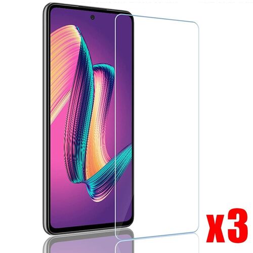 Verre Trempe Samsung A52 5g (6,5') Pack De 3 Films Installation Facile Anti Trace
