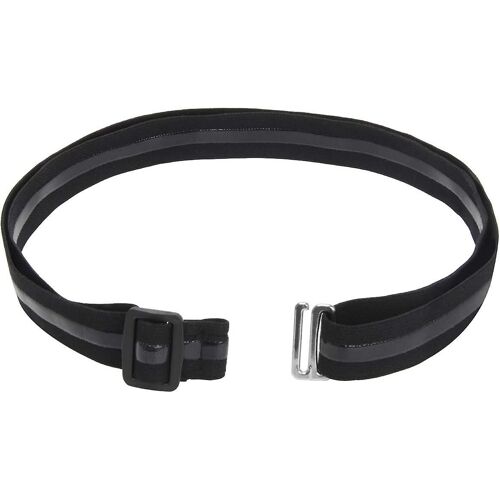 Chemise Ceinture De Séjour Réglable Élastique Doux Antidérapant Bandage Chemise Support De Séjour Noir Sangles De Chemise Rentrées Pour Hommes Femmes (Chemise Ceinture De Séjour)