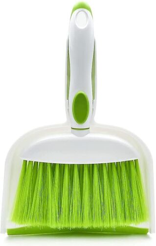 Mini balai et ensemble de bac à poussière Petit bac à poussière et brosse Fouet Balai et ensemble de bac à poussière Petit balai et ensemble de bac à poussière pour bureau, maison, nécessités de cuisi