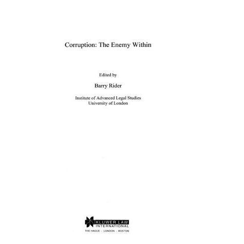 Corruption: The Enemy Within: The Enemy Within