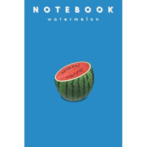 Paperback Notebook: Colorful Art Fruit Wide Ruled Paper Notebook Journal For Women Homeschool Office Teacher Adult 6 X 9 In. 100 Pages.