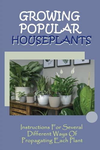 Growing Popular Houseplants: Instructions For Several Different Ways Of Propagating Each Plant: Tips For Healthy Houseplants