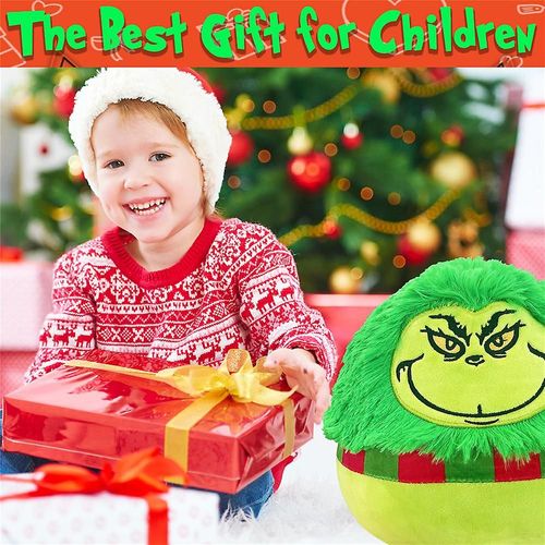 Noël Le Grinch Peluche Peluche Animal Jouet Doux Vert Monstre En Peluche Oreillers Peluches Poupée Décorations Décors Noël Cadeaux Pour Enfants Enfants Bo
