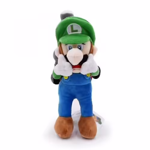 Caraele 28cm Nouvelle Arrivée Super Mari Luigi Peluche Jouets Horreur Luigi Avec Tag Dolls Mansion 2 Luigi Peluche Jouets Pour Enfants Cadeau De Noël H