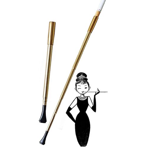 Long porte-cigarette extensible pour femmes 1920s Great Gatsby Costume Cosplay