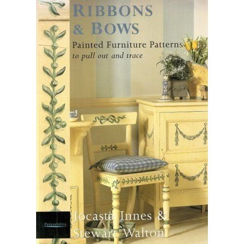 Ribbons And Bows : " Painted Furniture Patterns To Pull Out And Trace"