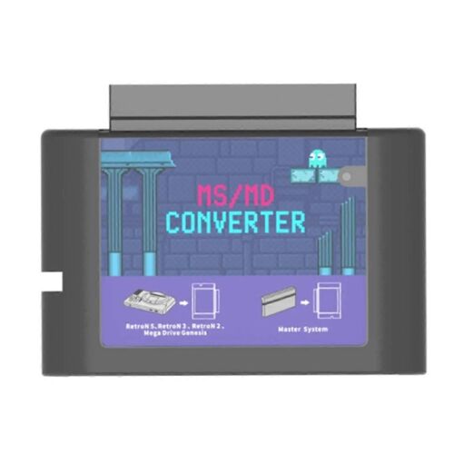 Pour Megedrive Game Burning Cards MS to Game Card Converter Bande vidéo de jeu pour Hyperdrive Master System