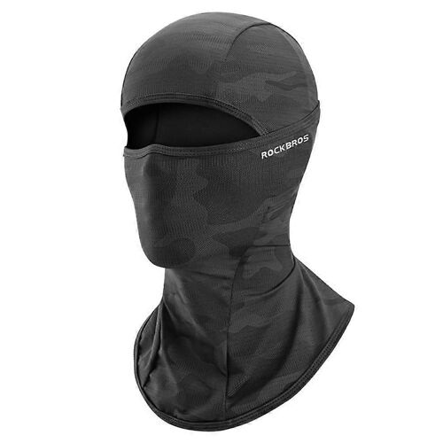 Masque Facial Protection Uv Respirant Masque Complet Pour Hommes Femmes Capuche Cyclisme Climing Noir