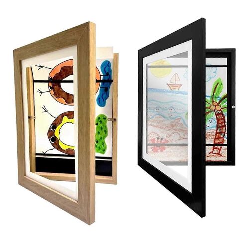 Cadre photo d'art pour enfants, Cadre photo pour enfants remplaçable, Affiche Photo Peinture Picture Displ