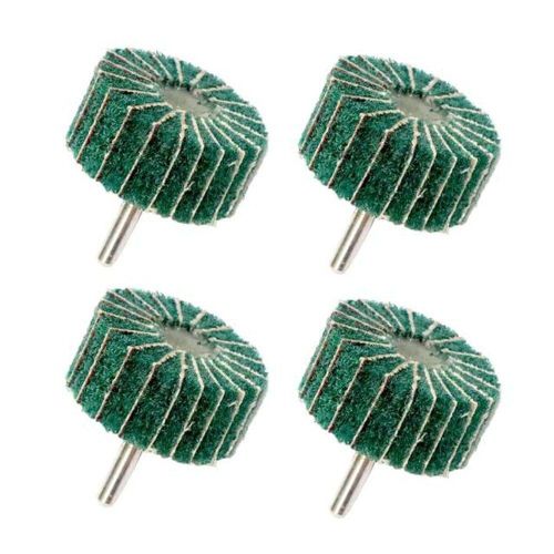 Tête De Meulage Pour Tampon À Récurer 50mm, 4 Pièces, Roue De Polissage En Fiber De Nylon Avec Tige De 1/4 ", Tête De Meulage Pour Tampons Abrasifs