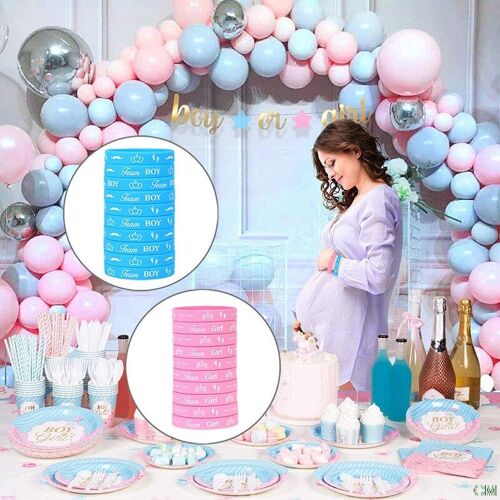 Bracelets Autocollants En Silicone, 36 Pièces/Ensemble, Pour Invitation De Fête, Équipe, Garçon Et Fille, Étiquettes