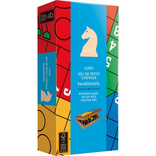 Asmodee Jeu De Petits Chevaux Pliable