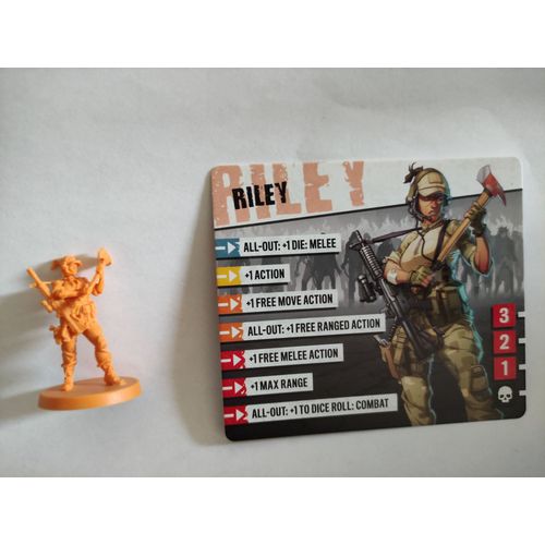 Zombicide 2nde Edition - Survivante Riley