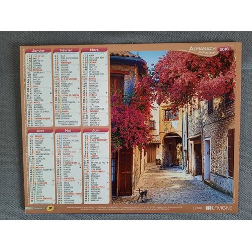 Almanach Du Facteur 2018