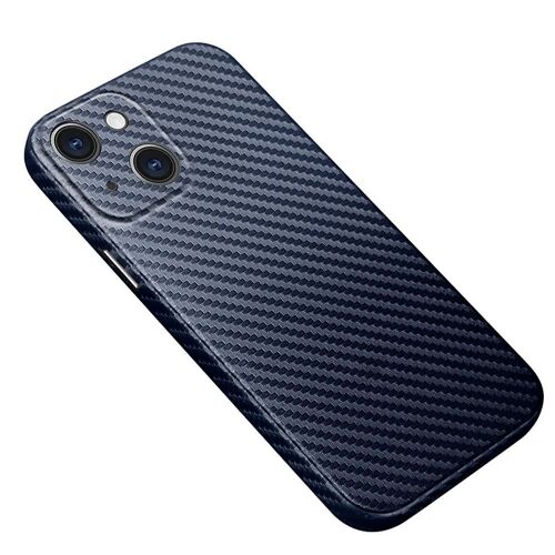 Coque Silicone Pour Iphone 13 (6,1') Mosaique Bleu Marine