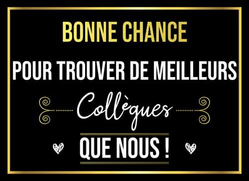 Bonne Chance Pour Trouver De Meilleurs Collègues Que Nous: Livre D'or Souvenir Pour Un Collègue De Travail - Pot De Départ - Idée Cadeau Original ... 20.96 X 15.24 Cm , 80 Pages À Personnaliser.