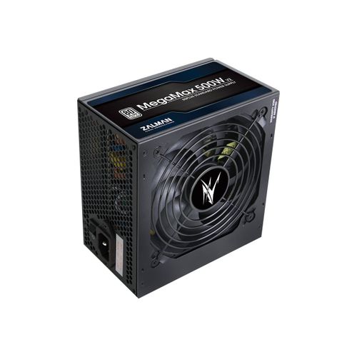 ZALMAN MegaMax ZM500-TXIIv2 - Alimentation électrique (interne) - ATX12V 2.31 - 80 PLUS - CA 200-240 V - 500 Watt - PFC active