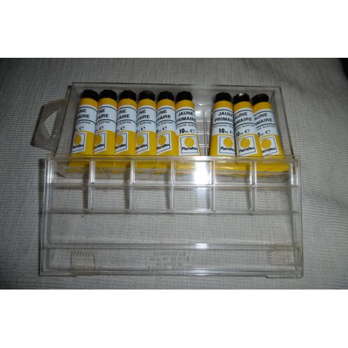 Tube De 10ml Gouache Jaune Primaire Pierrefeu Lot De 9