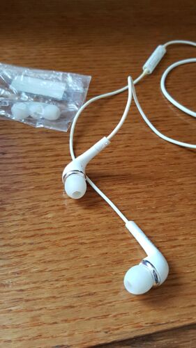 Écouteurs Stéréo Original Samsung Blanc S4