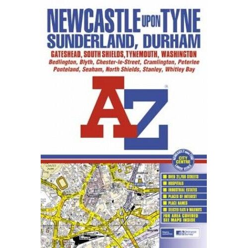 A-Z Newcastle Upon Tyne Street Atlas