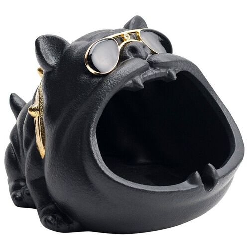 Cendrier En Céramique Pour Chien De Dessin Animé, Grande Capacité, Anti-Mouche, Mignon, Pour Fumer, Cadeau De Décoration Pour La Maison