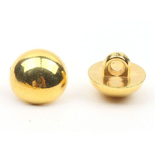 Boutons En Métal À Dôme Complet, Finition Or Poli, Couture À La Main Pour Maroquinerie, Vêtements, Accessoires Pour Robe, 50 Pièces