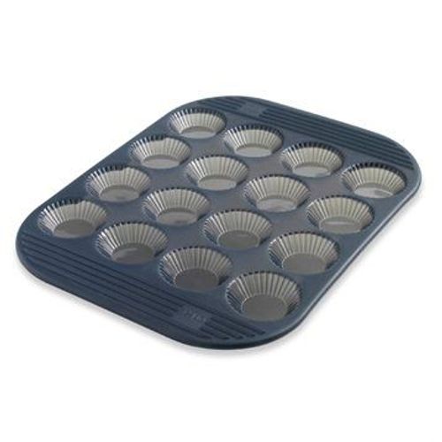 Moule Silicone 16 Mini-Tartelettes Cannelées