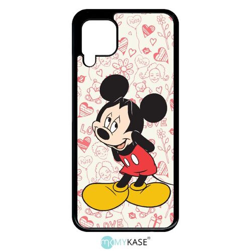Coque Huawei P40 Lite - Disney Mickey Love - Noir