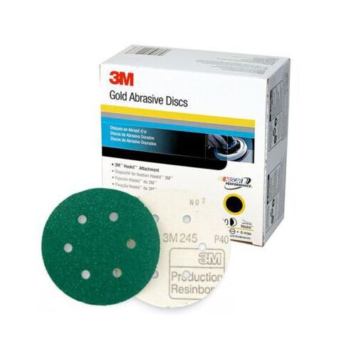 Boîte de 50 disques Abrasif Auto-agrippant Velcro Diametre 150 Hookit 245