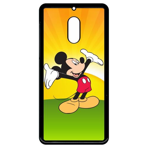Coque nokia 6 (2018) - disney mickey - noir