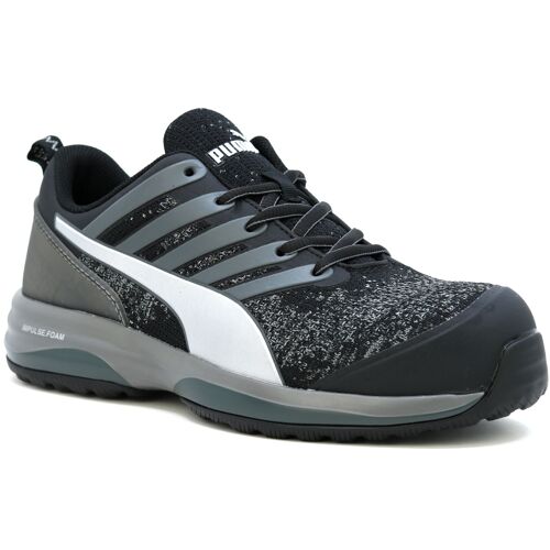 Chaussures De Sécurité Basses Puma Safety Charge Black Low S1p Esd Hro Src