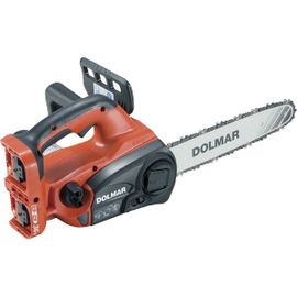 Tronçonneuse d'élagage 36 V = 2 x 18 V Li-Ion 25 cm DOLMAR - Sans batterie, ni chargeur - AS3726