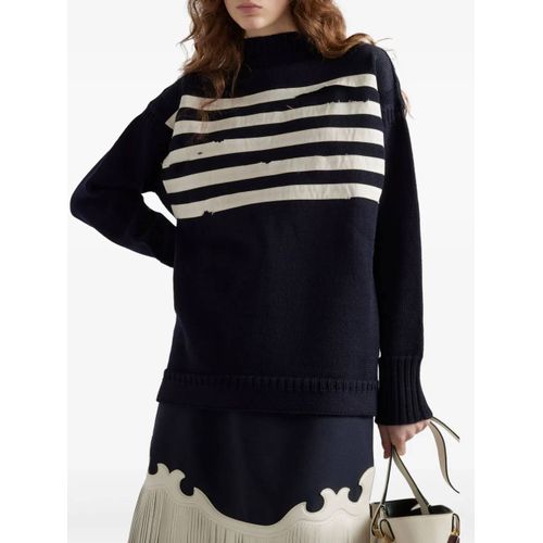 Prada Pull En Laine - Bleu