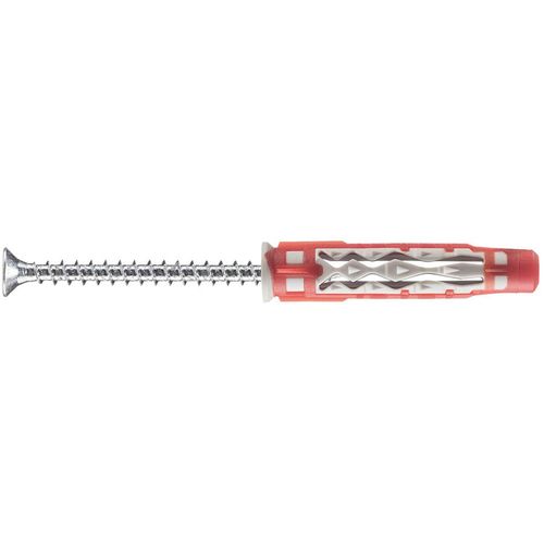 Blister de 20 chevilles bi-matière Spit Colortech 6x35 avec vis - Spit - 569246