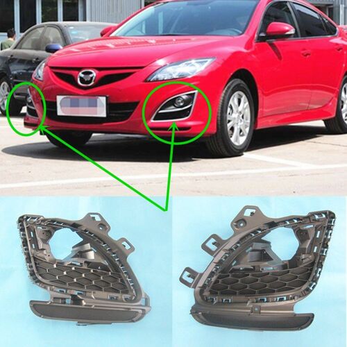 L And R Couvercle De Phare Antibrouillard Pour Mazda 6 2013 2014 Gh Sport Coupe, Accessoires De Carrosserie, Pièces De Pare-Choc Avant Nipseyteko